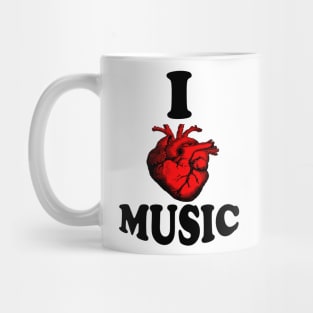 I Love/Heart Music Mug